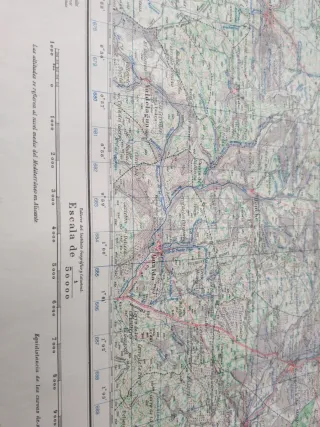 Mapa Militar Cifuentes 1957