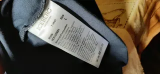 T-shirt Iceberg Underwear Uomo Blu Taglia L