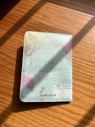 Portapasaportes Mapa Let Your Imagination Fly