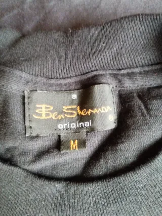 Camiseta Ben Sherman Original Negra Talla M