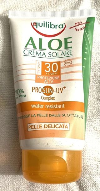 Equilibra Crema Solare Aloe SPF 10