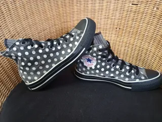 Zapatillas Converse All Star Lunares Talla 38