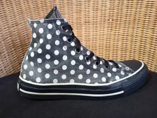 Zapatillas Converse All Star Lunares Talla 38