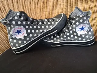 Zapatillas Converse All Star Lunares Talla 38