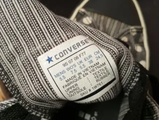 Zapatillas Converse All Star Lunares Talla 38