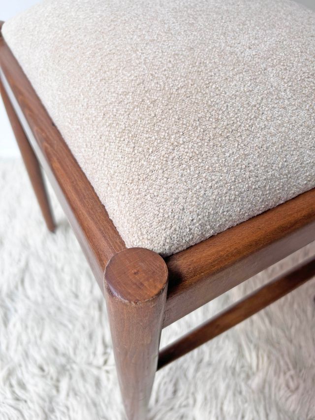 SET DE 4 SILLAS VINTAGE DE COMEDOR, AÑOS 70