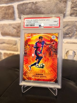 Cromo Lamine Yamal Topps FugenZ PSA 9