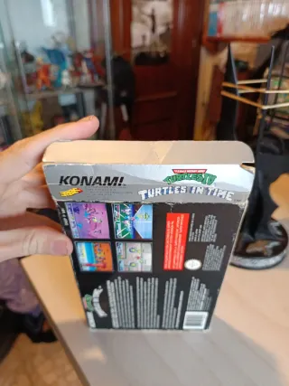 Tortugas Ninja Turtles In Time Super Nintendo SNES