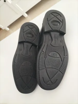 Zapatos de vestir negros hombre sin estrenar