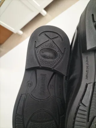 Zapatos de vestir negros hombre sin estrenar