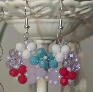 Orecchini fatti a mano con perle