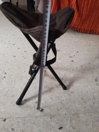 Taburete plegable camping