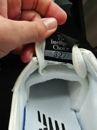 Zapatillas New Balance 327 Naranja Blanco