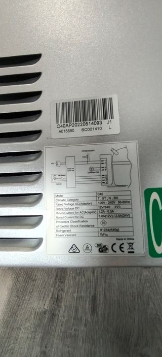 Nevera Portátil Alpicool 40L 12V/220V