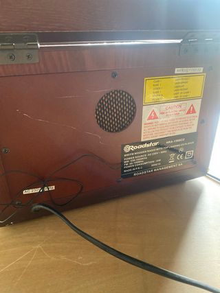 Retro Radio Roadstar CD (CD no funciona)