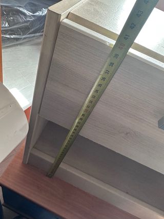 Cajonera azul 15€ y marrón 7€