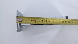 4 Patas para Muebles Cromadas 14.5cm