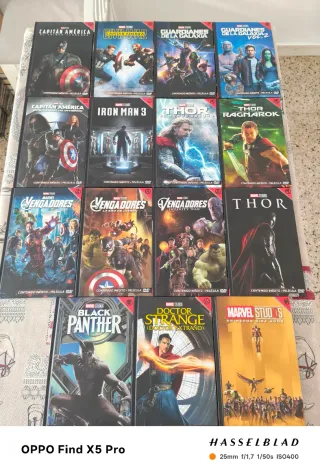 Colección Películas Marvel DVD (Español)