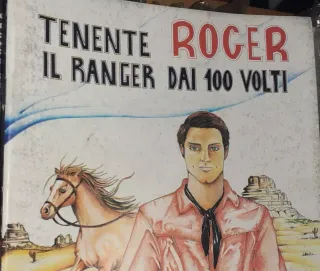 Fumetto vintage anni 90 Tenente Roger terence hill