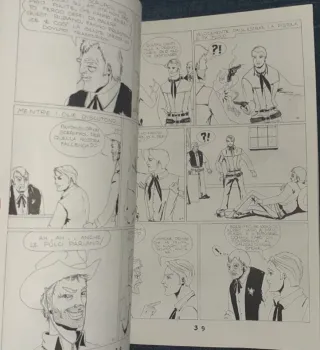 Fumetto vintage anni 90 Tenente Roger terence hill