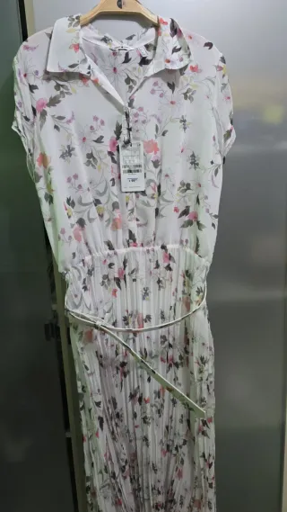 Vestido Punto Roma floral talla S y M