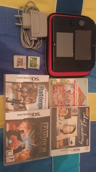 Nintendo 2DS muchos juegos Juegos