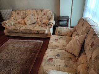 Sofá de 2 plazas estampado