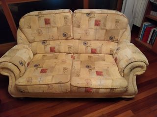 Sofá de 2 plazas estampado