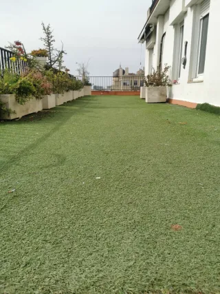 Césped artificial para terraza