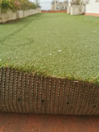 Césped artificial para terraza
