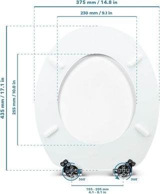 Tapa WC con Cierre Suave Premium