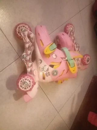 Patines Hello Kitty Talla Ajustable Talla 27-29