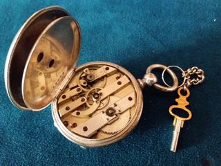 Reloj de bolsillo plata - No funciona