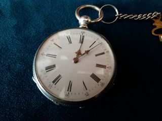Reloj de bolsillo plata - No funciona