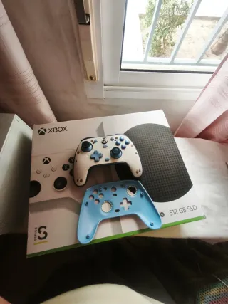 Xbox Series S 512gb + Controller Blu
