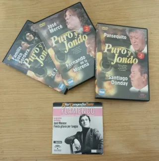 4 DVDs de Flamenco