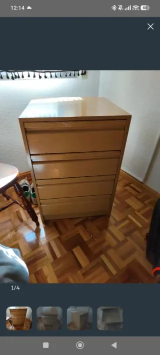 Varias cajoneras, cómodas y sinfonier.Pack muebles