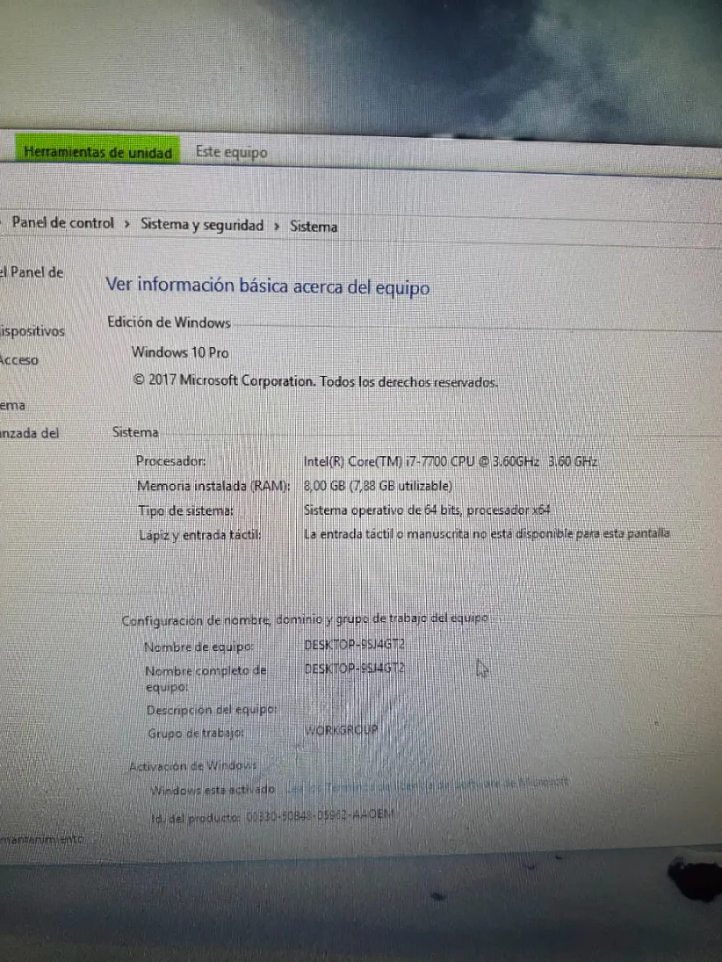HP EliteDesk 800 G3 i7 7700 afbeelding 2