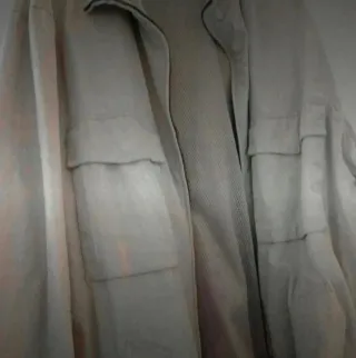 Chaqueta Cortavientos Hombre Beige