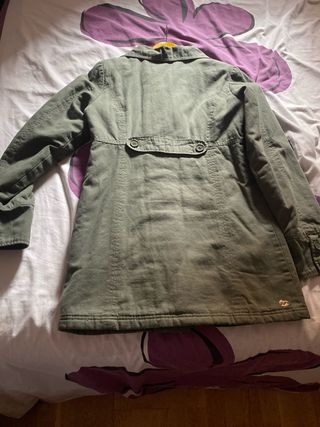 Abrigo verde mujer