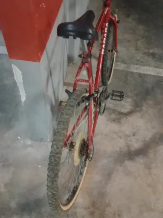 Bicicleta Montaña MTB 28 Roja