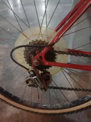 Bicicleta Montaña MTB 28 Roja