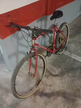 Bicicleta Montaña MTB 28 Roja