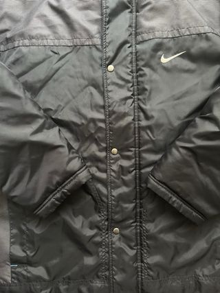 Abrigo Nike Vintage 90s Chaquetón Negro