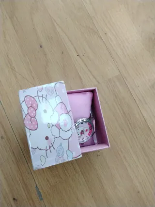 Reloj Hello Kitty Rosa Infantil