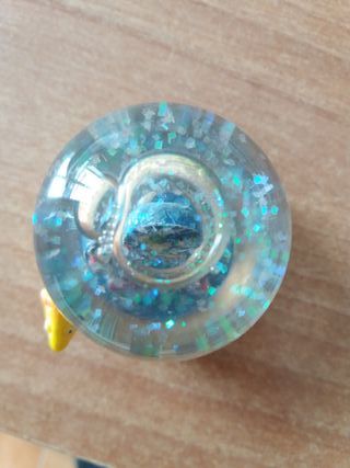 souvenir corfu - palla di vetro €2