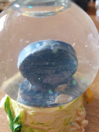 souvenir corfu - palla di vetro €2