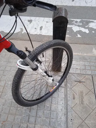 Bicicleta de Montaña Roja