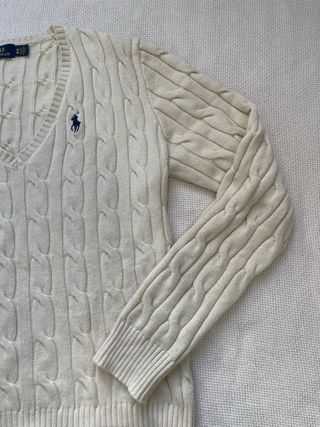 Jersey Polo Ralph Lauren Trenzado Talla M