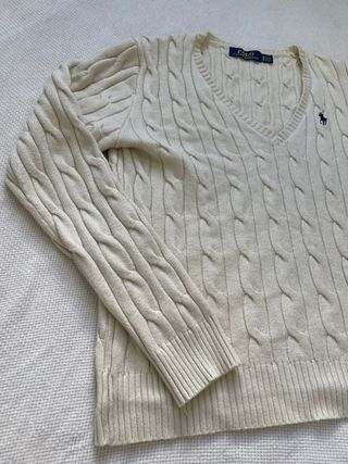 Jersey Polo Ralph Lauren Trenzado Talla M